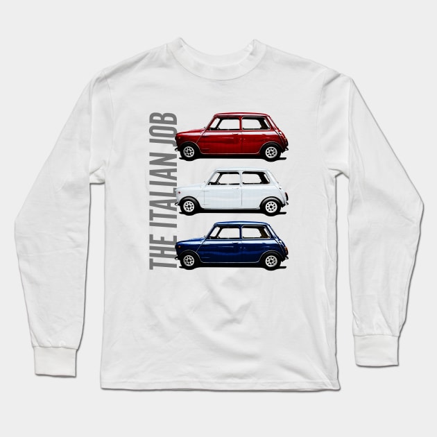 The Italian Job Long Sleeve T-Shirt by markvickers41